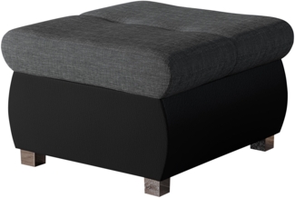 Polsterhocker Orkan Klein (Farbe: Soft 011 + Lux 06)