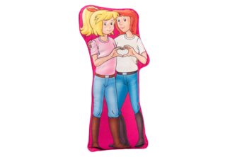 United Labels® Dekokissen Bibi & Tina - BFF Best Friends Forever Deko 50 x 20 cm