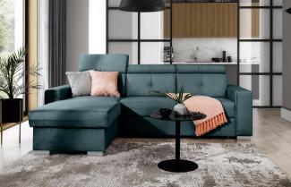 Wohnideebilder Fresia Blau Ecksofas & Eckcouches CO-FR-LT-76MO