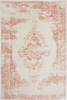 Interiyou Teppich Sintra, Rechteckig, Höhe: 6 mm, Kurzflor, Vintage, Kunstfaser, Teppich für Wohnzimmer, Schlafzimmer