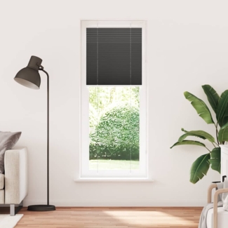 vidaXL Plissee Schwarz 70x200 cm Stoffbreite 69,4 cm Polyester 4015154
