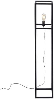 Stehleuchte, Gestell schwarz, Höhe 130 cm