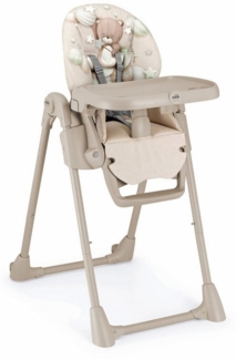 CAM Kinder Hochstuhl Pappananna | Kinderstuhl von 0 bis 36 Monate | 8-fach höhenverstellbar