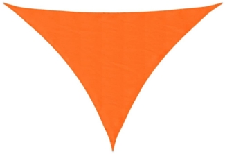vidaXL Sonnensegel Sonnensegel Orange 2x2x2 m 100% Polyester Oxford, (1-tlg)
