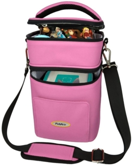 PUNALU Aufbewahrungstasche Kompakte Tasche für Toniebox, Tonies Hörfiguren, Toniebox Tasche, mit abnehmbaren Schultergurt