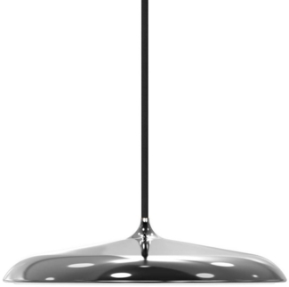 design for the people by Nordlux Innenleuchten Artist 25 Pendel Ø 25 Cm Silber 1-flammig Rund, Silber, Kunststoff, Metall, 83083054