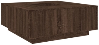 vidaXL Couchtisch Braun Eichen-Optik 100x100x40 cm Holzwerkstoff 3284055