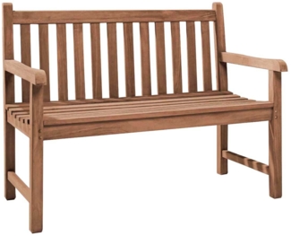 Gartenbank Kampen , Echtholz , Holzfarben , 120 x 92 x 60 cm