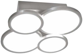 Nino Leuchten Deckenleuchte Wohnzimmer Deckenlampe 4 Flammig dimmbar 61400401
