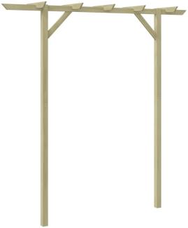 vidaXL Gartenpergola 205x40x203 cm Holz 41663