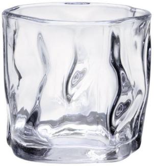 Zoha Diamond Clear 200ml - Premium Trinkgläser für Eiskaffee, Cocktails, Longdrinks, Wasser, Tee, Kaffee, Saft & Whisky - Elegantes Diamant-Design - Hitzebeständig & Spülmaschinenfest (2er Set)