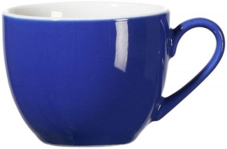 Ritzenhoff & Breker Doppio Espresso Obere, Obertasse, Ober Tasse, Kaffeetasse, Porzellan, Indigoblau, Ø 6 cm, 63905