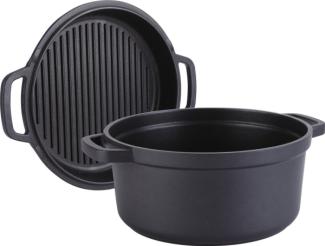 Maestro Maestro Topf mit Grillpfanne 4,5l 26cm MR4126