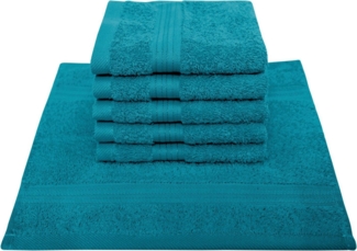 Dyckhoff Seiftuch Siena, (Set, 6-St), mit Bordüre