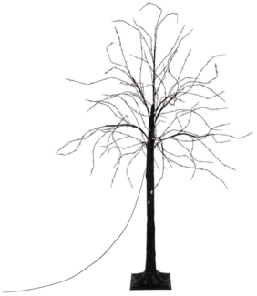ECD Germany LED Baum Lichterbaum LED Beleuchtung Gartenleuchte Kunstbaum Weihnachtsdekobaum, Leuchtbaum mit 480 LEDsfür Innen & AußenWarmweiß