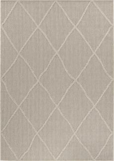 Outdoor Teppich Piero rechteckig - 120x170 cm - Beige