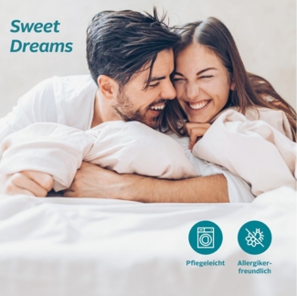 my home Bettwäsche Desner3, Microfaser, 2 teilig, Bettwäsche mit Reißverschluss, Cashmere-Touch, kuschelig & weich