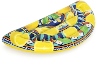 Bestway Luftmatratze Sizilia, PVC gelb / blau, 171x89 cm