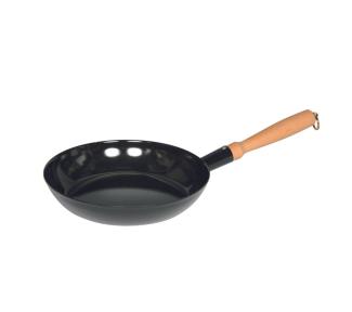 Riess Holzknechtpfanne Emaille Bratpfanne Schwarz 26cm