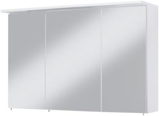 welltime Spiegelschrank Flex Breite 100 cm, mit 3D-Spiegeleffekt