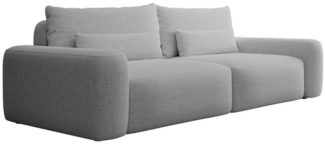 Selsey Schlafsofa CARNOS, mit wasserabweisendem Chenille-Bezug, Stauraum und 2 Zierkissen