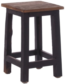 DESIGN DELIGHTS Hocker Sitzhocker MADERO, 48x30cm(HxB) Altholz Holzhocker, massivholz Hocker