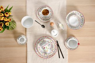 Müslischalen 520ml 6er Set Doppio Shanti grün