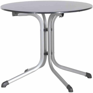 Sieger Boulevard-Klapptisch Boulevard-Klapptisch klappbar, Stahl Graphit 85 x 73 x 85 cm