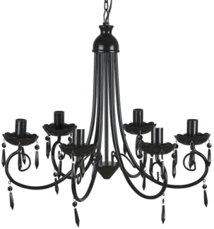 Pendelleuchte Lampe Leuchte 6 Lampenfassung 240689