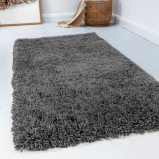 Esprit Wollteppich Seattle Shag, ESP-26391, rechteckig, Höhe: 5 mm, modern, flauschig aus Schurwolle, pflegeleicht, Wohn-, Schlafzimmer
