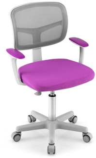 COSTWAY Drehstuhl Kinder Schreibtischstuhl, höhenverstellbar, von 3-10 Jahre