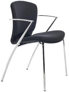 Rocada Besucherstuhl schwarz VE=2 Stück