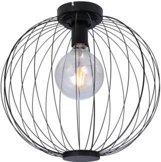 Deckenleuchte Wohnzimmer schwarz Deckenlampe Schlafzimmer Küche 14013D