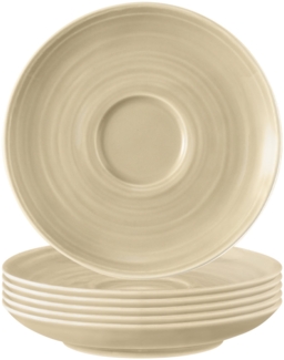 Seltmann Weiden Terra Espressountertasse ø 12 cm sandbeige 6er Set