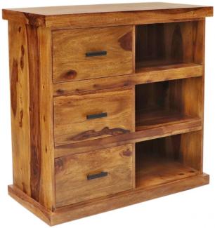 Kommode Rami 90x90x45 aus indischem Sheesham-Massivholz