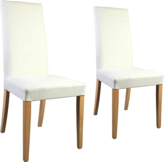 Home affaire Polsterstuhl Java (Set, 2 St), Kunstlederbezug mit Animalprägung