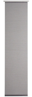 Gözze Vorhang GÖZZE Flächenvorhang VALEGRO BH 60x245 cm grau Gardine Fertigvorhang