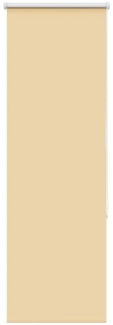 Rollo Verdunkelungsrollo Beige 45x150 cm Stoffbreite 40,7 cm Polyester, vidaXL