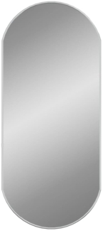 vidaXL Wandspiegel Silbern 80x35 cm Oval 348192