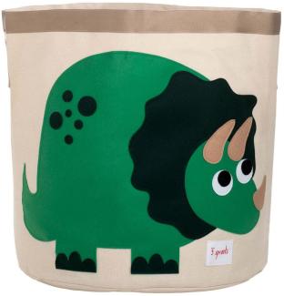 Aufbewahrung im Kinderzimmer | Grosse Spielzeugtasche Dino, 45x43 cm, von 3 sprouts