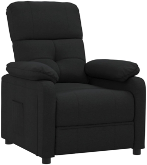 vidaXL Relaxsessel Schwarz Stoff 348277