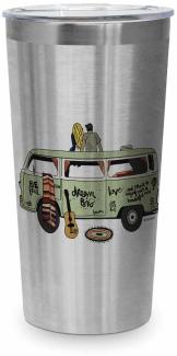 PPD Freiheit Steel Travel Mug, Thermobecher, Coffee To Go, Thermo Becher, Isobecher, 430 ml, 604518