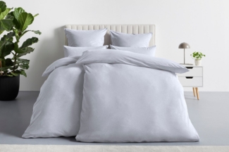 my home Bettwäsche Valje, Jersey, 2 teilig, NEUHEIT: ab Größe 135x200 cm, Jersey Qualität in Melange-Optik
