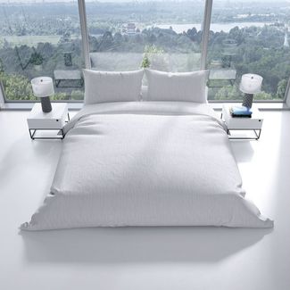 Leonado Vicenti Bettwäsche Musselin 135x200cm oder 155x220cm, Musselin, 2 teilig, mit Knopfverschluss, hypoallergen, bügelfrei