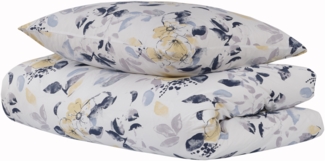 Uncover by Schiesser Bettwäscheset Florina - Renforcé - 2-teilig - 135 x 200 cm - Weiß