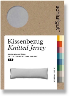Schlafgut Seitenschläferkissenbezug Pure Seitenschläferkissen, (1 Stück), aus Bio-Baumwolle