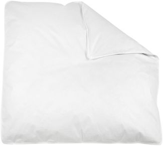 ZOLLNER Kinderbettdecke, Füllung: 70% Federn, 30% Daunen, 80 x 80 cm, 70% Federn, 30% Daunen, vom Hotelewäschespezialisten