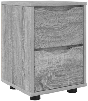 vidaXL Nachttisch Graues Sonoma 30,5 x 30 x 43 cm Holzwerkstoff 888809