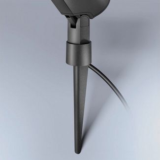 LED-Außenstrahler Spot Garden anthrazit, 6,7 W Bodenstrahler mit Erdspieá, 512 lm Spotlight, inkl. GU10-Leuchtmittel, Aluminium