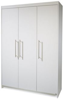 roba Kleiderschrank 'Maren' - 3-türig - Drehtürschrank - 190 x 131 x 52 cm - Weiß